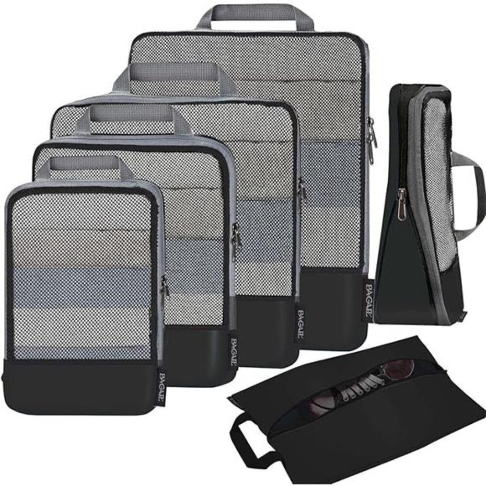 4 Set/6 Set/8 Set Compression Packing Cubes Travel Accessories - Picture 7 of 7